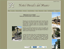 Tablet Screenshot of hotelposadadelmuseo.com